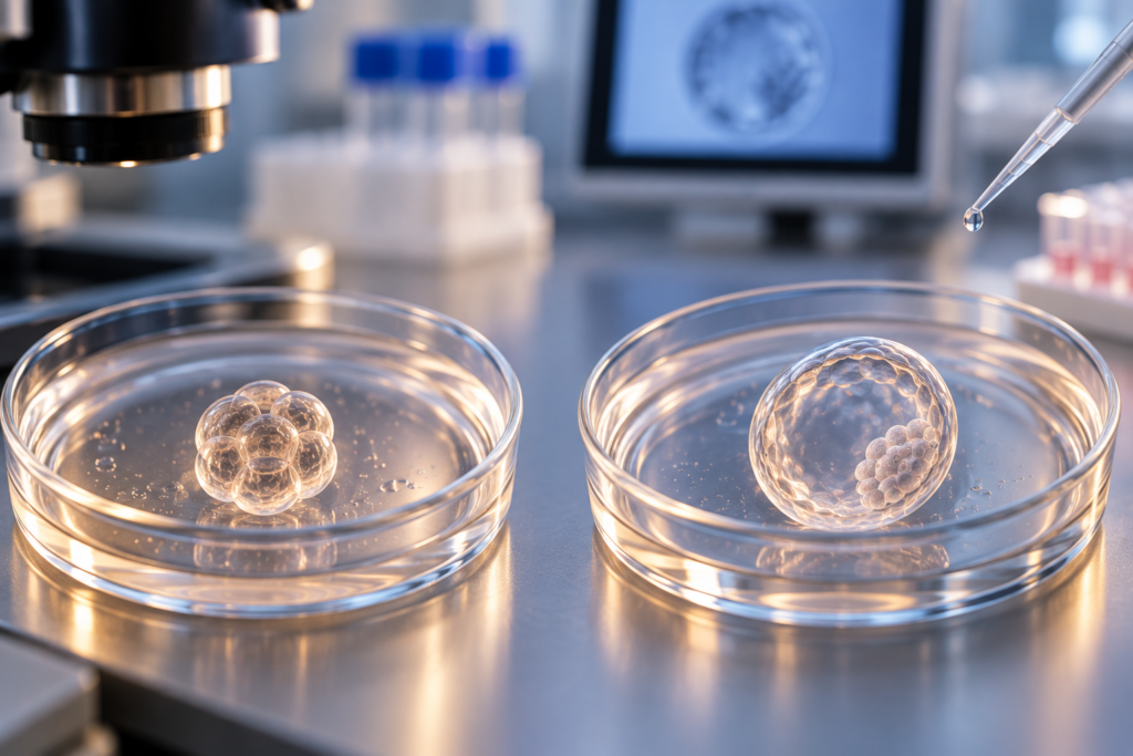 day 3 vs day 5 embryo transfer